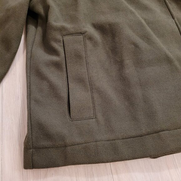 NWT BANANA REPUBLIC | Melton Moto Jacket Coat | Sz. M - Picture 5 of 8